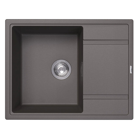 Кухонная мойка Florentina Эстель 650 FS 20.520.C0650.307, серый шёлк
