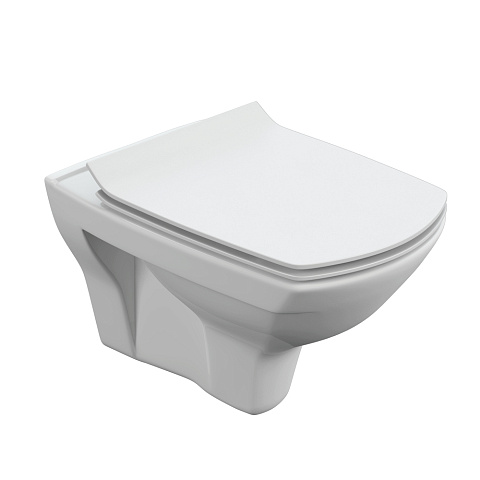 Унитаз подвесной Cersanit Carina XL Clean On DPL EO slim