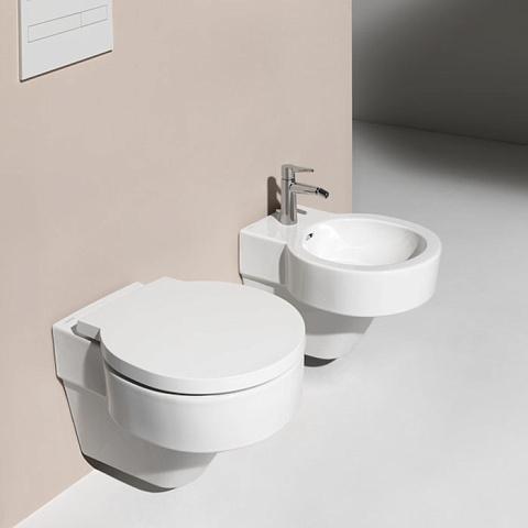 Laufen VAL Унитаз подвесной 530x390x360мм, безободковый, цвет: белый, 8.2028.1.000.000.1