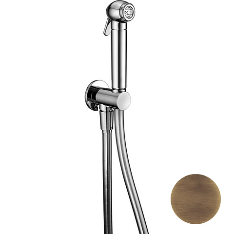 CISAL Shower Гигиенический душ со шлангом 120 см,вывод с держателем, цвет бронза (акция на товар из наличия), SC00791027 Акция
