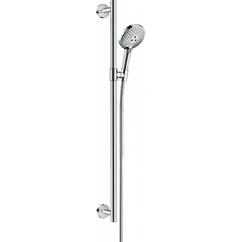 Hansgrohe HG Raindance Select S Душевой набор (ручной душ 120 3jet, душевая штанга 900мм, шланг 160см, ползунок), EcoSmart, цвет: хром, 26323000
