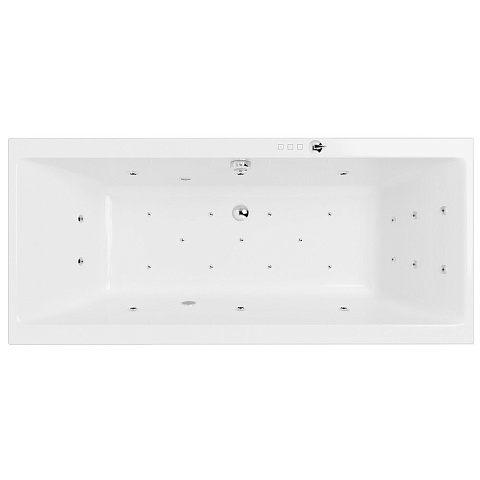 Ванна EXCELLENT Pryzmat 160x75 "ULTRA" (хром)