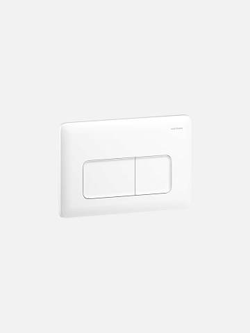 Клавиша смыва Wellsee Module, акрил, цвет белый матовый 129552000