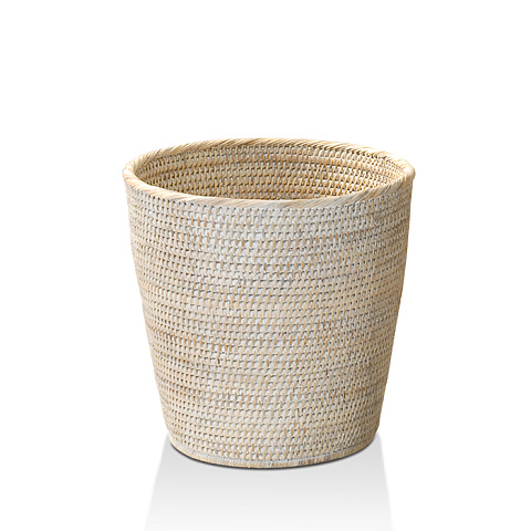 Decor Walther Basket PK Корзина для бумаги 30x31см, цвет: ротанг светлый, 0922191