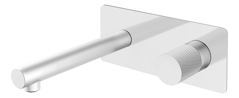 Смеситель Boheme STICK из стены WHITE TOUCH CHROME 125-WCR.2