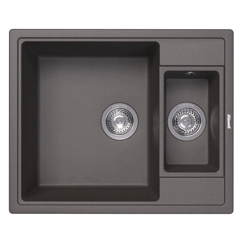 Кухонная мойка Florentina Липси 620_К FG 20.465.D0620.307, серый шёлк