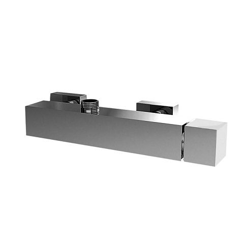 Stella Bamboo Quadro Смеситель для душа 3283, вывод сверху, цвет: хром, BQ 02400 CR00