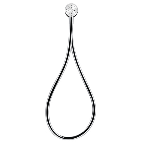Gessi Hi-Fi Душевой магнитные комплект, состоящий из вывода воды, держателя, шланга 1,50 м и лейки, цвет: хром, 63099#031