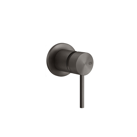 GESSI 316 Встраиваемый смеситель, на 1/2", 1 источник (внешние части), цвет: brushed black metal pvd, 54019#707