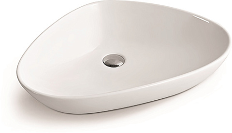 Раковина керамическая (накладная) SantiLine SL-1034