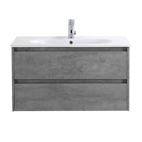 Тумба под раковину BelBagno Kraft 80 см, Cemento Grigio
