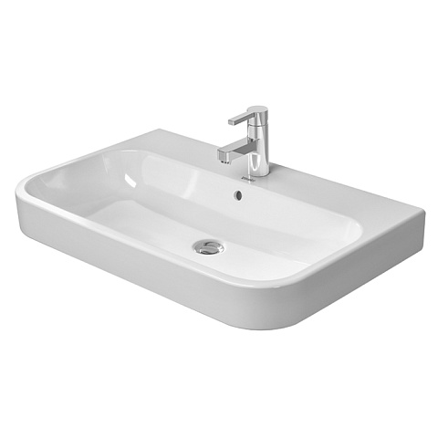 Duravit Happy D.2 Раковина подвесная (650х505 мм) с 1м отверстием под смеситель, для тумбы Happy D.2 # H2 6364, цвет: белый, 2318650000