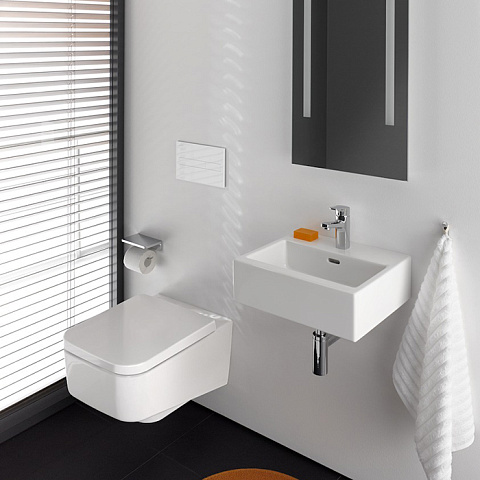 Laufen Living City Раковина 450х380х140мм с 1 отв. под смеситель, цвет: белый, 8.1543.2.000.104.1