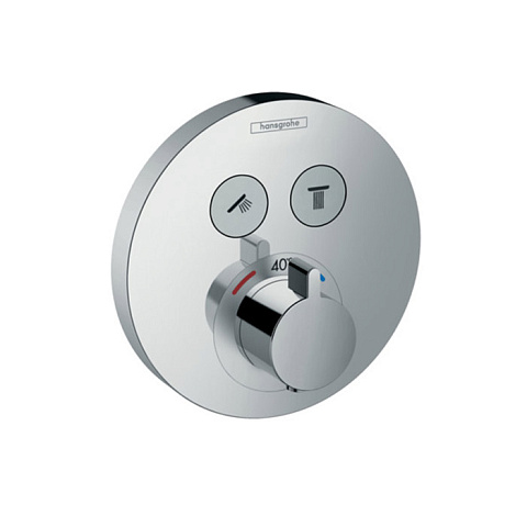 Термостат Hansgrohe ShowerSelect S, для 2 потребителей, СМ 15743000