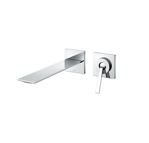 TOTO NEOREST Смеситель для раковины встраиваемый, 170x255x115 мм, латунь, цвет хром САНКЦИИ!!!, TLP02310R