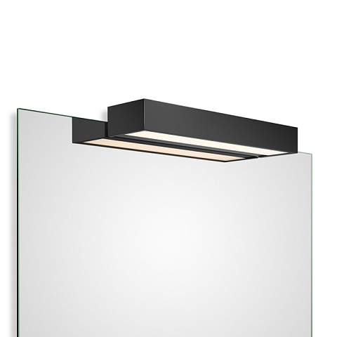 Decor Walther Box 1-40 N LED Светильник на зеркало 40x10x5см, светодиодный, 1x LED 20.6W, цвет: черный матовый, 0419960