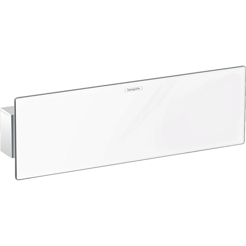 Держатель/полочка Hansgrohe Fixfit Porter 300 с шланговым подсоединением (пазы для крепления лейки с двух сторон)белый/хром 26456400