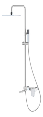 Стойка для душа Boheme Q WhiteChrome.2 (комплект) 148-WCR.2