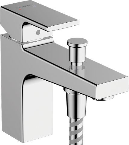 Смеситель Hansgrohe Vernis Shape для ванны и душа Monotrou, с 2 уровнями расхода воды, хром 71464000