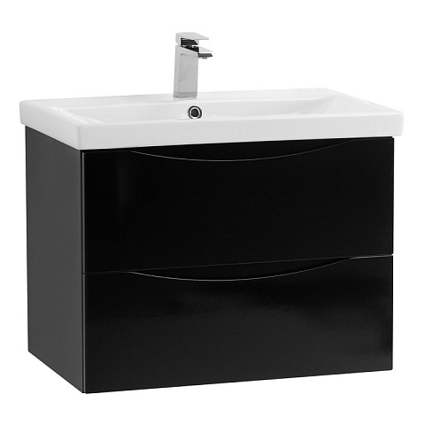 Тумба под раковину BelBagno Marino MARINO-CER-600-2C-SO-NL-P 60 см, Nero Lucido