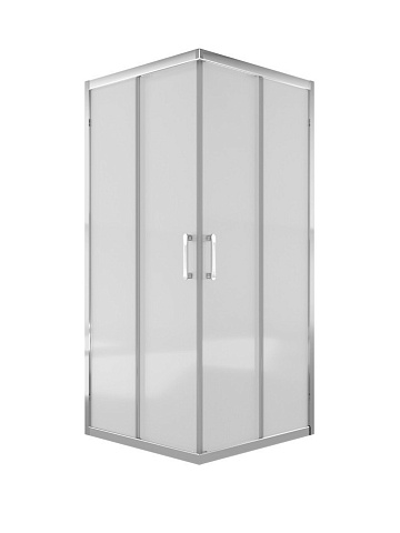 Душевой уголок Тритон Фикс-Хром-Вельвет 80x80, квадрат