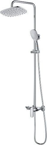 Душевая система D&K Venice Gondola DA1033701B14 с изливом, хром