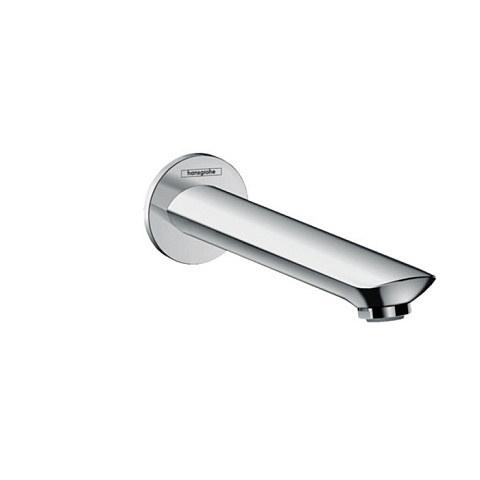Hansgrohe HG Novus Излив для ванны, настенный 192мм, цвет: хром, 71320000