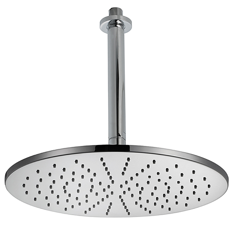 CISAL Shower Верхний душ D300 мм с потолочным держателем L180 мм, цвет хром, DS01370021
