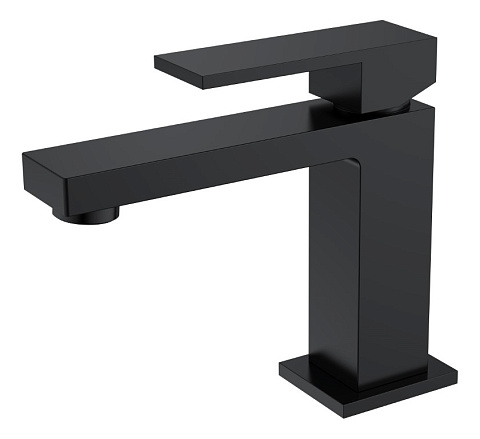 Boheme Смеситель для умывальника Qubic Matt Black 471-B