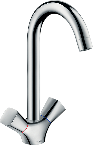 Смеситель Hansgrohe Logis для кухни с двумя рукоятками 71280000