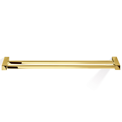 Decor Walther Corner HTD80 Полотенцедержатель 80см, двойной, цвет: золото, 0560520