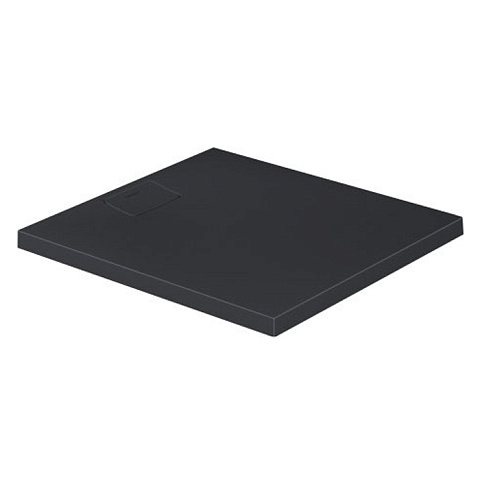 Duravit Stonetto Поддон композитный прямоугольный 900x800х50mm, d90, цвет Антрацит, 720145680000000