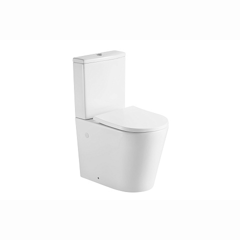 Унитаз-компакт Aquatek Оберон AQ1273ST-00 с сиденьем Soft Close