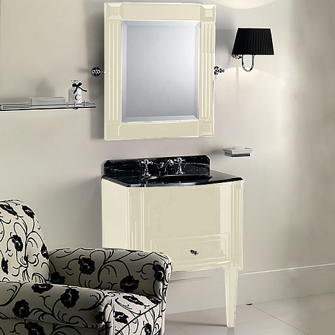 Devon&Devon Devon Bizet Зеркало (65/79,8х7,2хh75cм), цвет рамы: pure white, цвет держателей: хром, EFBIZETPWCR