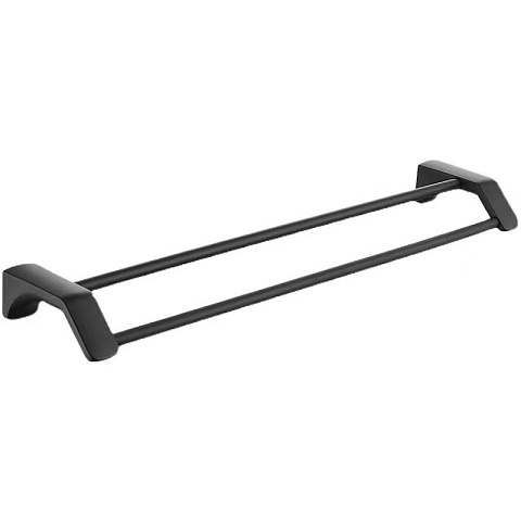 Полотенцедержатель CeramaLux Monelli 70009, чёрный матовый