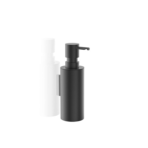 Decor Walther Mikado WSP Дозатор для мыла, подвесной, цвет: черный матовый, 0521160