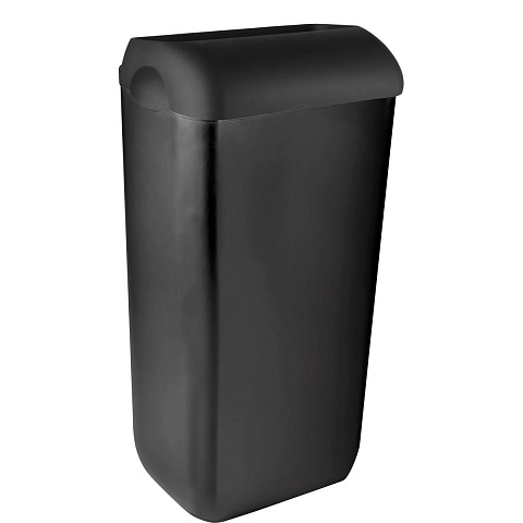Ведро для мусора 23 л. ABS BLACK 14043.N чёрный NOFER