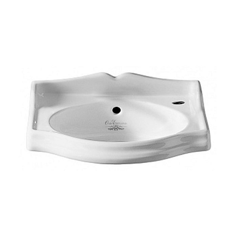 Раковина 37х28 см, 1 отв., DX, цвет: белый Simas