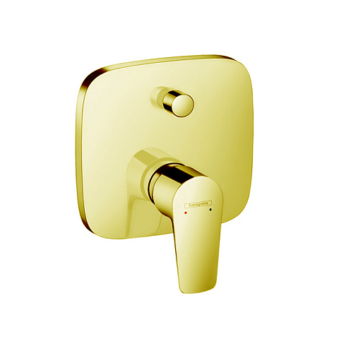 Hansgrohe HG Talis E Встраиваемый смеситель для ванны с переключателем, с защит.комб. EN 1717, (внешняя часть), цвет: золото, 71474990