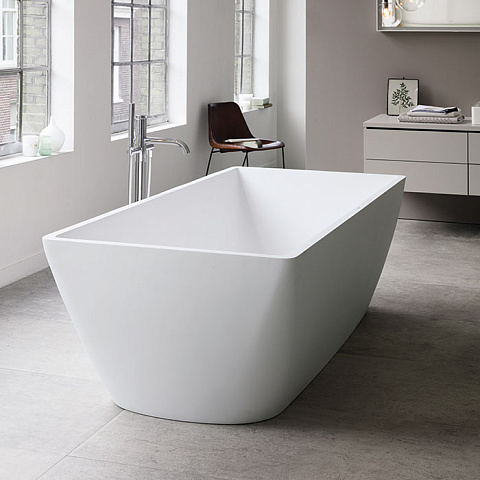 Duravit Vitrium Ванна 1850x850мм,, отдельностоящая с панелью и ножками, со спец слив-переливом, Цвет белый, 700430000000000
