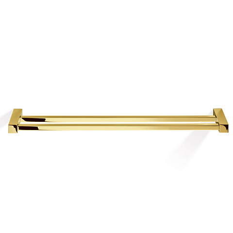 Decor Walther Corner HTD60 Полотенцедержатель 60см, двойной, цвет: золото, 0560420