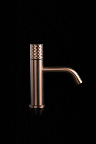 Смеситель Boheme STICK для умыв. COPPER BRUSHED DIAMOND 121-CB