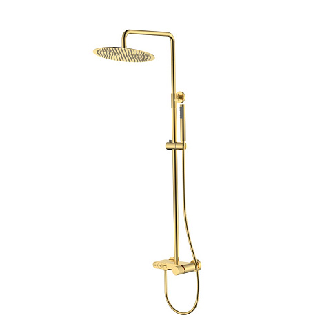 Стойка для душа Boheme STICK GOLD LINEA 128-GG.3