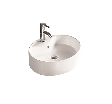 Раковина керамическая (накладная) SantiLine SL-1072