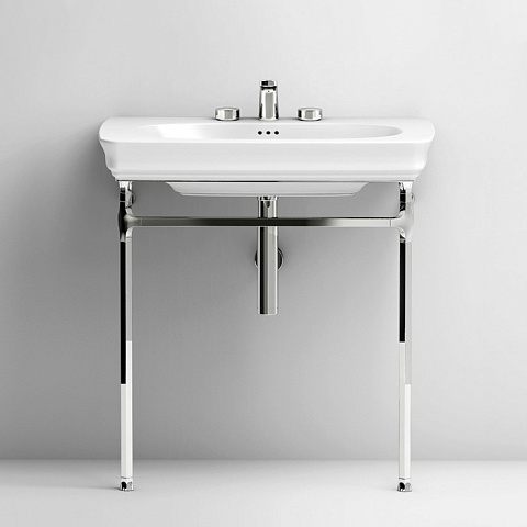 Artceram CIVITAS Металическая структура Quadra 55х44хh80,5см для раковины 68, цвет: хром, CIA001 71 cr 