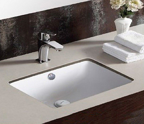 Раковина встраиваемая CeramaLux 540N 470×340 мм, белый