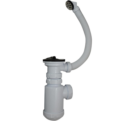 Сливной комплект для раковины ABS NOFER 13108.W белый
