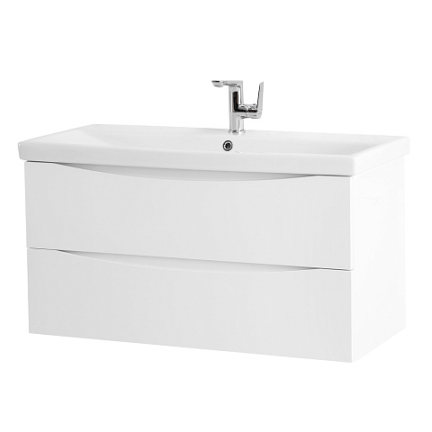 Тумба под раковину BelBagno Marino MARINO-CER-800-2C-SO-BO-P 80 см, Bianco Opaco