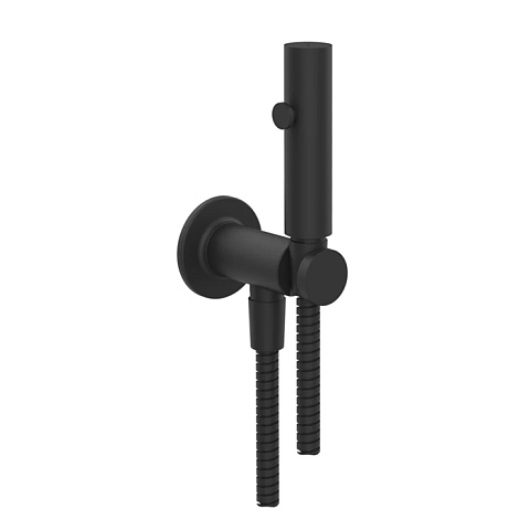 GESSI INCISO Гидроёршик настенный на 1/2", цвет: nero XL, 58151#299