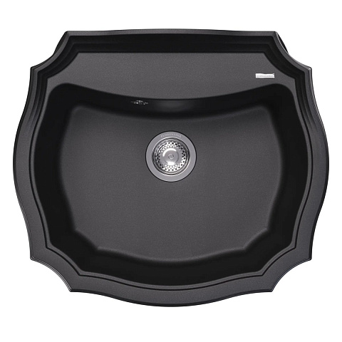 Кухонная мойка Florentina Эмилия 640 FS 20.355.D0640.302, антрацит